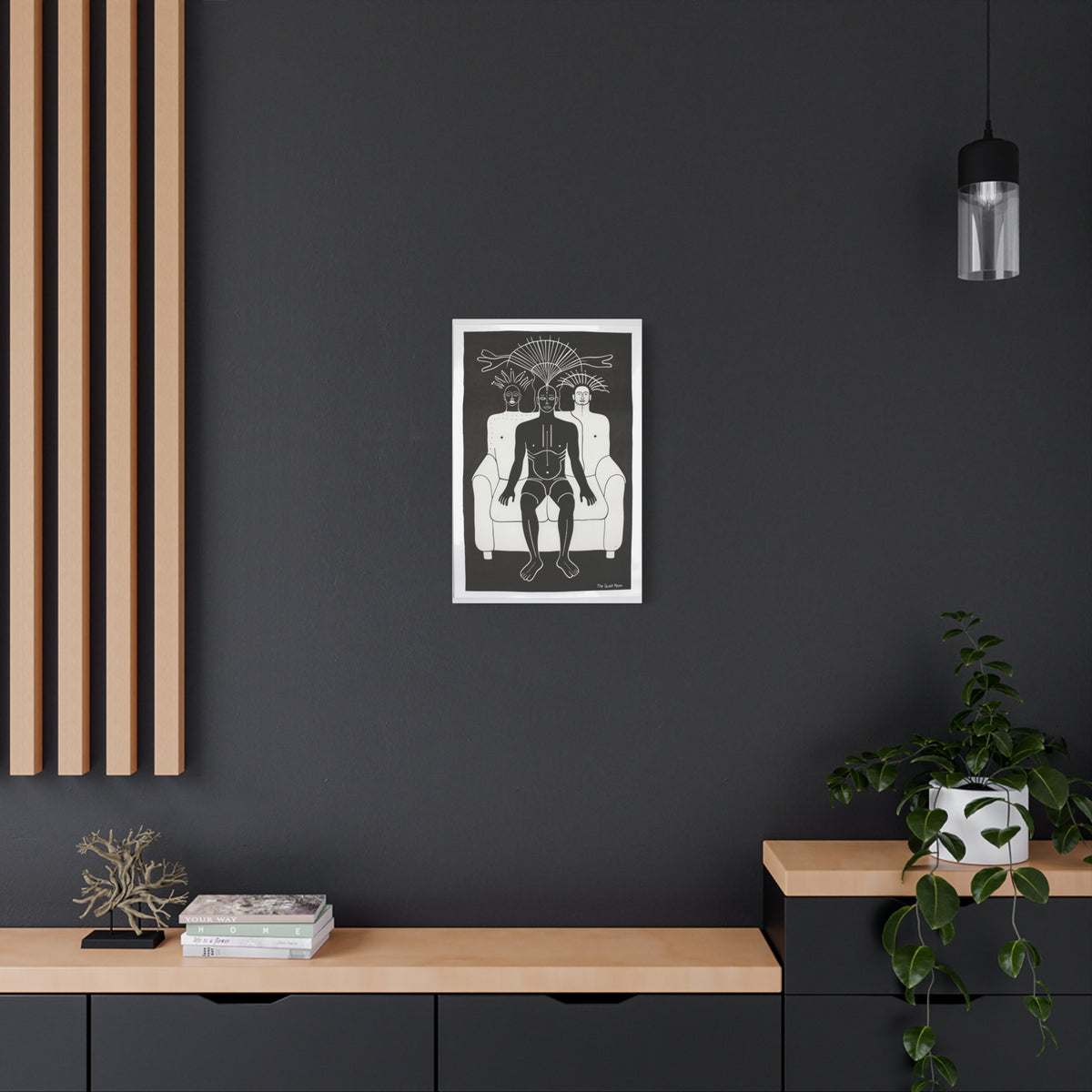 The Quiet Room - Premium Gallery Wrap Canvas
