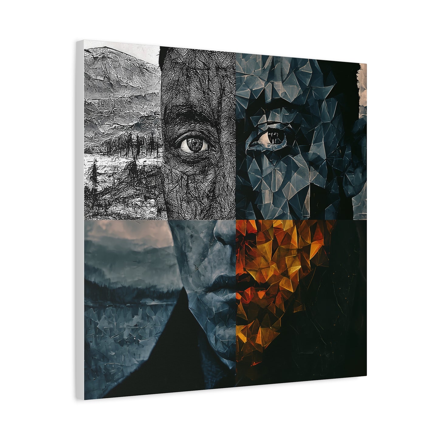 Split Horizons of the Self