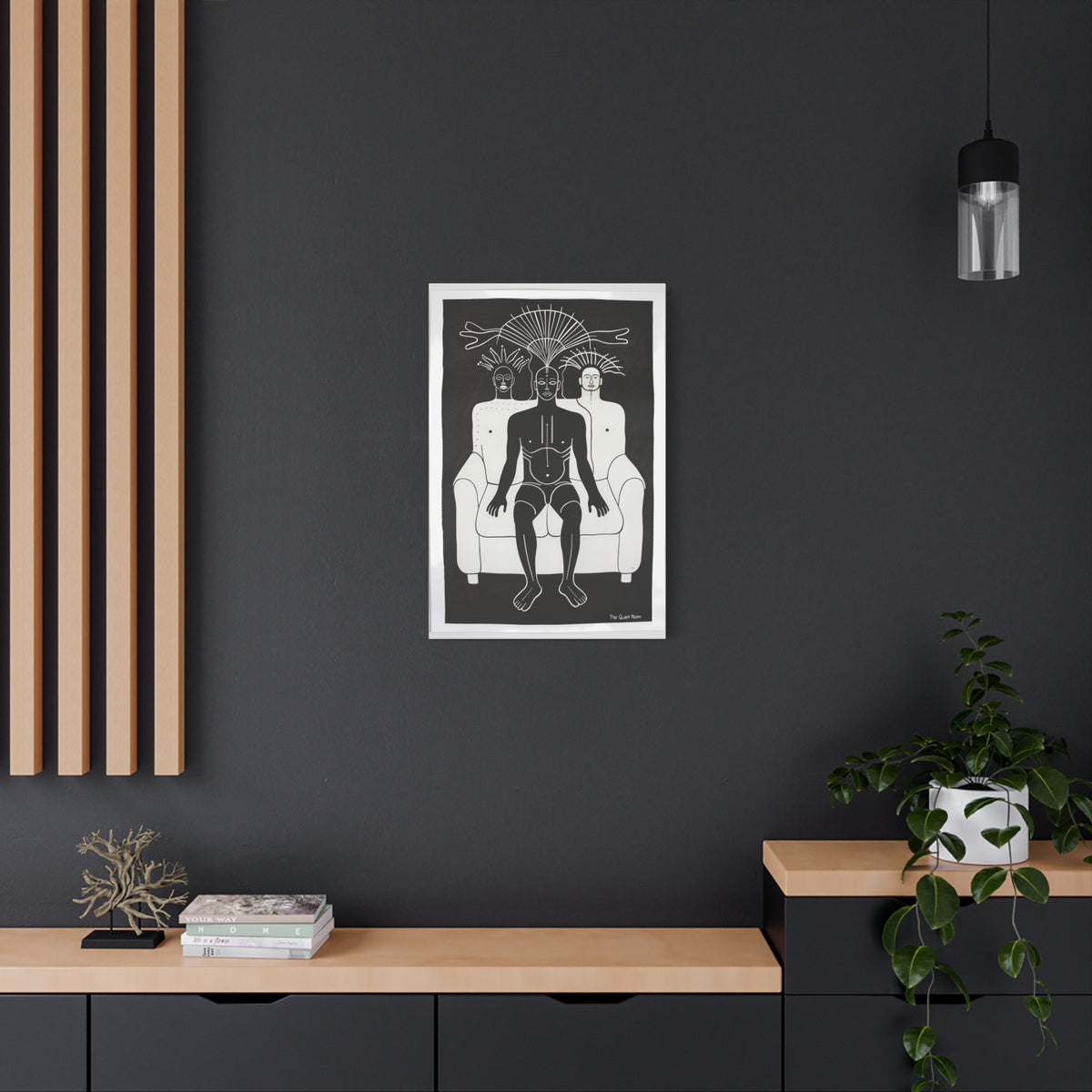 The Quiet Room - Premium Gallery Wrap Canvas