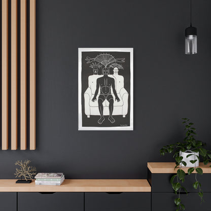 The Quiet Room - Premium Gallery Wrap Canvas