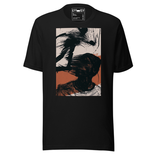 Effigy Pictures Divided Ground Dark Art Unisex Short Sleeve T-Shirt Goth Streetwear Heavyweight Graphic Tee Raw Fine Art
