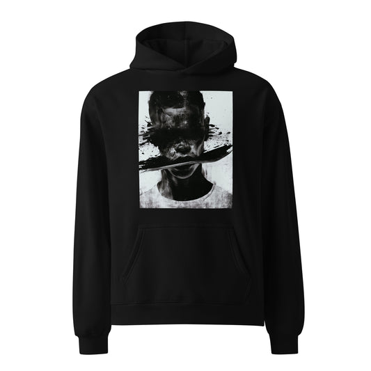 Effigy Pictures Silenced Legacy Dark Art Unisex Black Hoodie Goth Streetwear Heavyweight Pullover Atmospheric Fine Art
