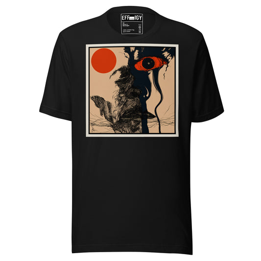 Effigy Pictures Vandalized Nightmare Dark Art Unisex Short Sleeve T-Shirt Goth Streetwear Heavyweight Graphic Tee Raw Fine Art
